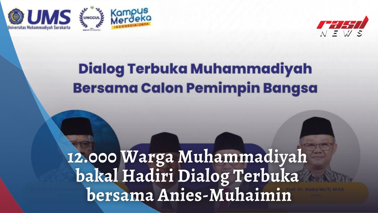 12.000 Warga Muhammadiyah bakal Hadiri Dialog Terbuka bersama Anies-Muhaimin