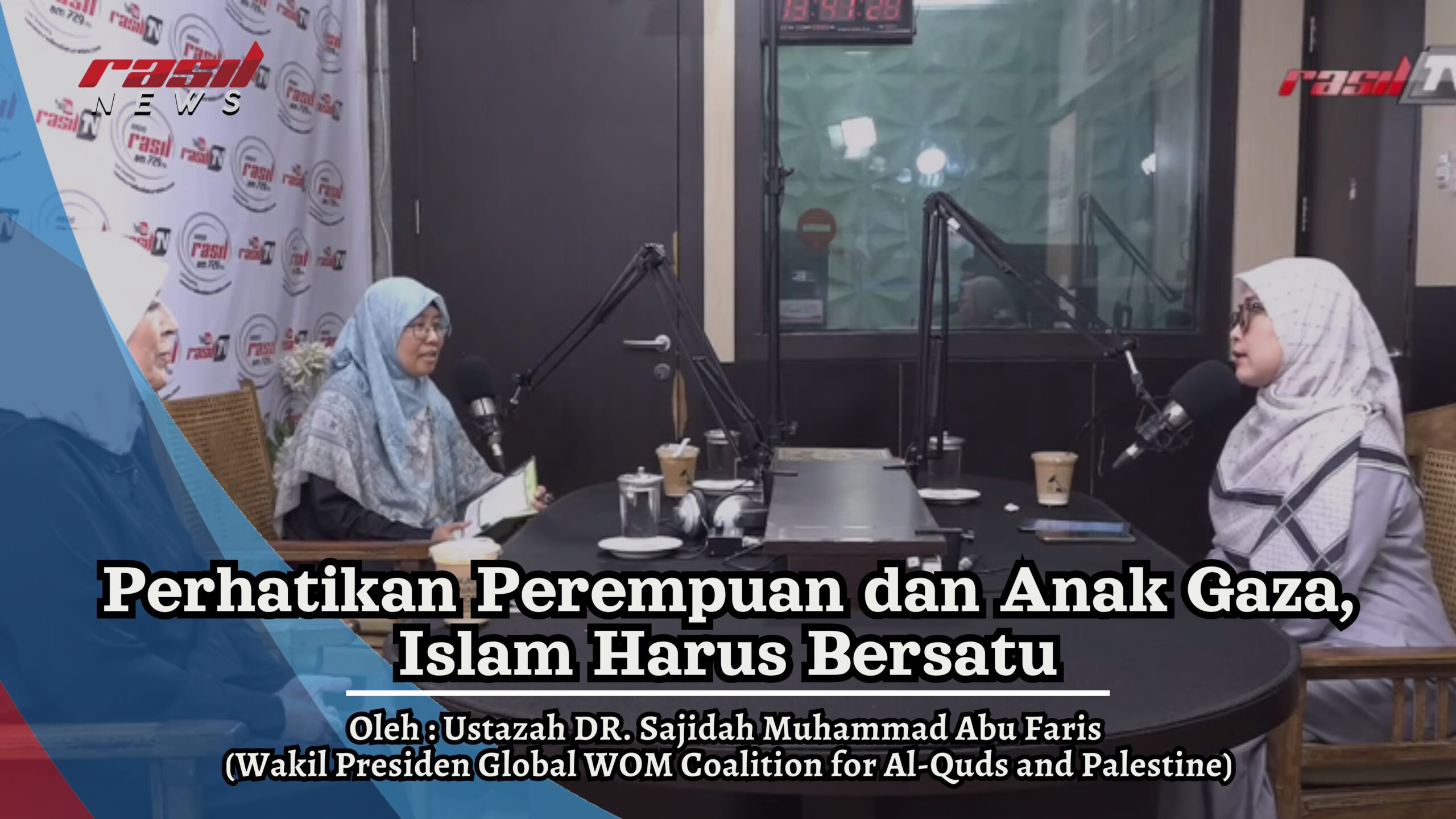 Perhatikan Perempuan dan Anak Gaza, Islam Harus Bersatu