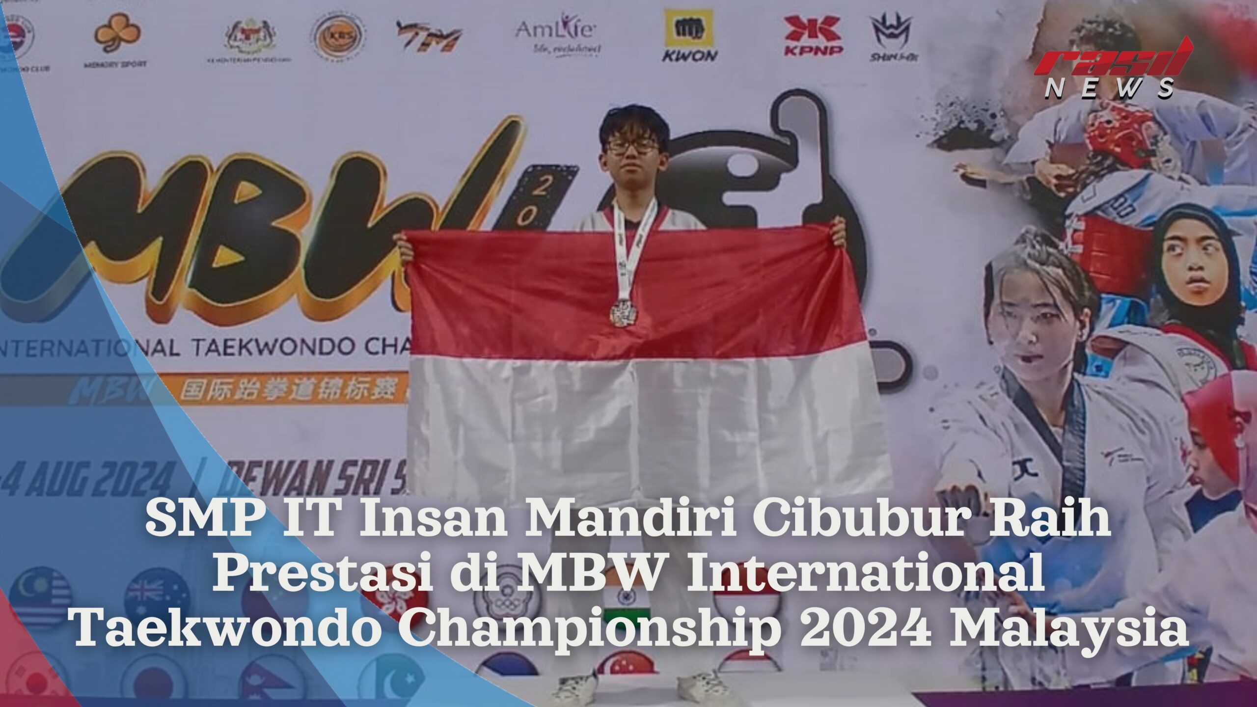 SMP IT Insan Mandiri Cibubur Raih Prestasi di MBW International Taekwondo Championship 2024 Malaysia