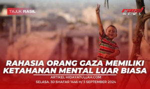 Rahasia Orang Gaza Memiliki Ketahanan Mental Luar Biasa