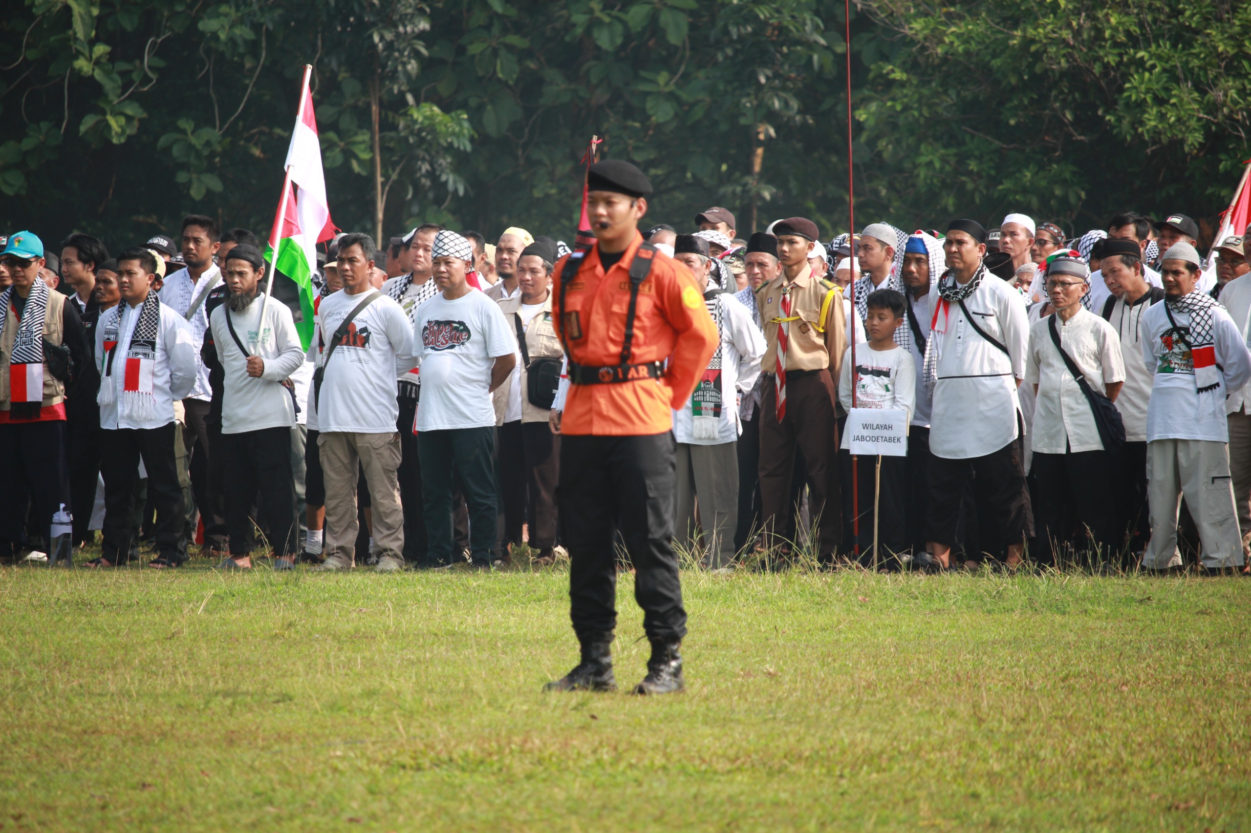 AWG Gelar Apel Akbar 1000 Relawan Kemanusiaan untuk Palestina