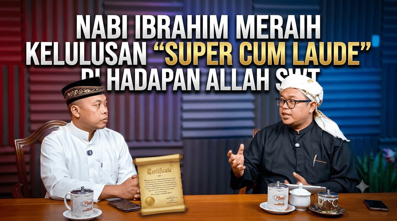 Nabi Ibrahim Meraih Kelulusan “Super Cum Laude” di Hadapan Allah SWT