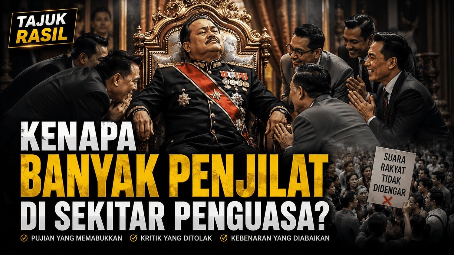 Kenapa Banyak Penjilat di Sekitar Penguasa?