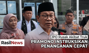 Pramono Instruksikan Penanganan Cepat Usai Truk Rusak JPO di Tendean