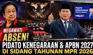 Megawati Absen di Sidang Tahunan MPR 2026, Prabowo Sampaikan Pidato Kenegaraan dan Arah APBN 2027