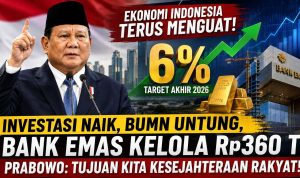 Prabowo Yakin Ekonomi Indonesia Tembus 6 Persen, Investasi dan BUMN Jadi Penopang Utama