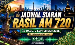 Rasil AM 720 Hadirkan Tausiah, Psikologi Keluarga hingga Tamu Kita Bersama Taufiq Supriadi